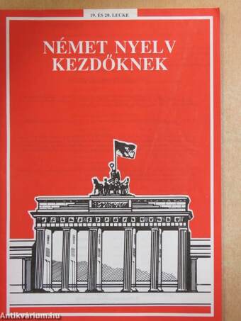 Német nyelv kezdőknek 19-20. lecke