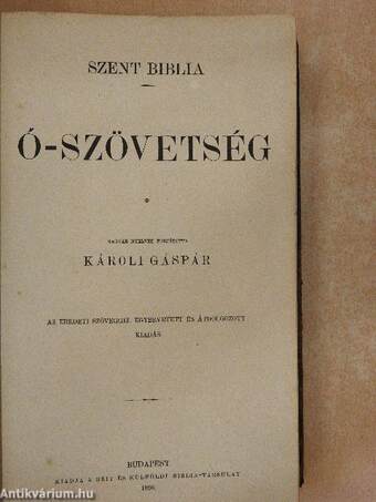 Szent Biblia