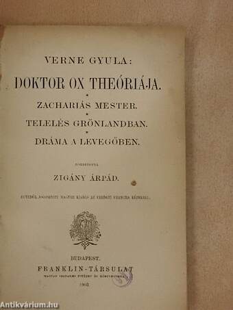 Doktor Ox theóriája