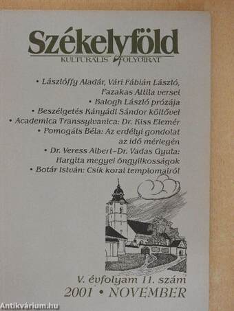 Székelyföld 2001. november