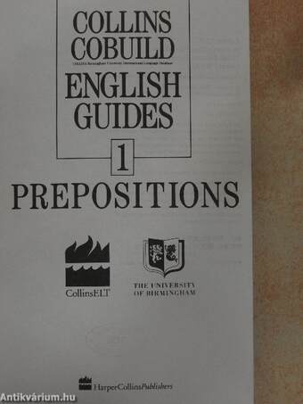 Collins Cobuild English Guides 1