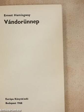 Vándorünnep