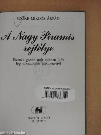 A Nagy Piramis rejtélye