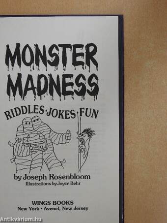 Monster Madness - Riddles - Jokes - Fun