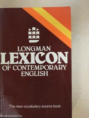 Longman Lexicon of Contemporary English