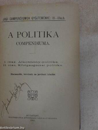 A politika compendiuma