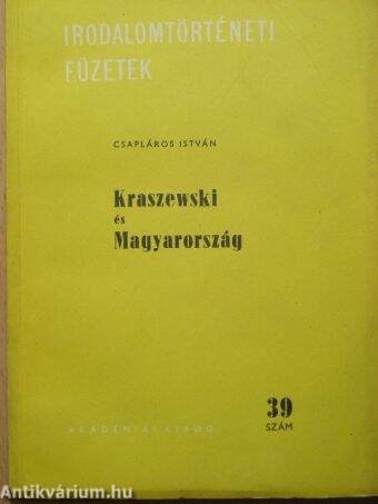 Kraszewski és Magyarország