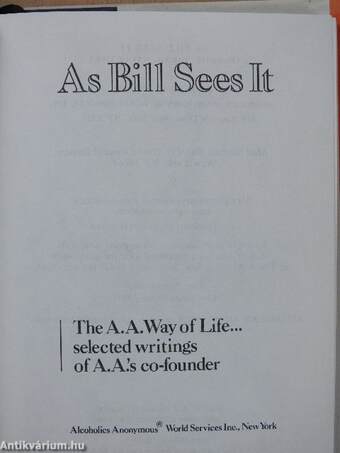 As Bill Sees It