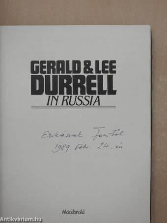 Durrell in Russia