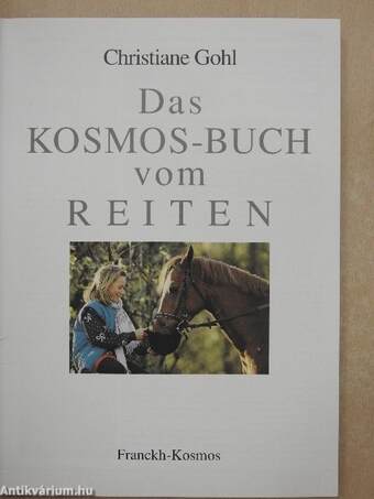 Das Kosmos-Buch vom Reiten