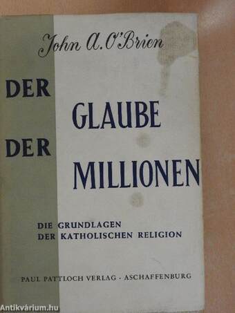 Der Glaube der Millionen