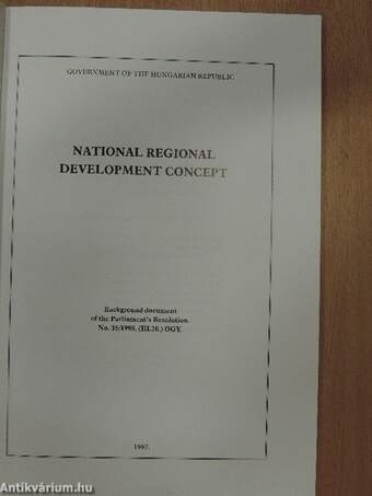 National Regional Development Concept