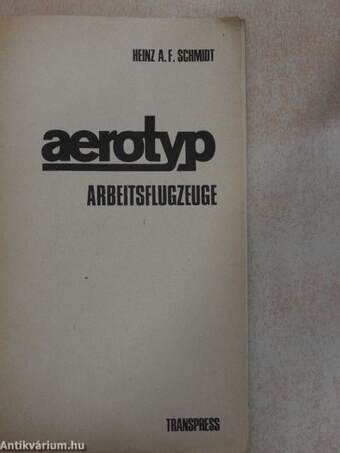 Aerotyp - Arbeitsflugzeuge