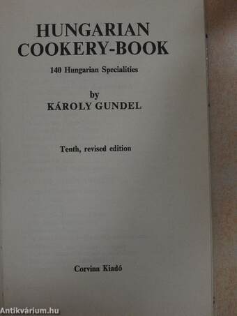 Hungarian Cookery-Book