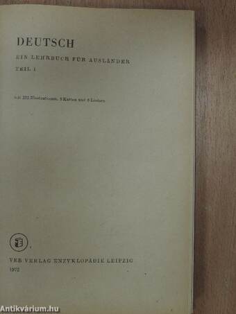 Deutsch - Ein Lehrbuch für Ausländer 1.