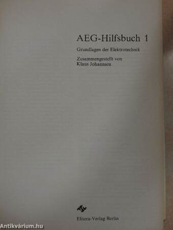 AEG-Hilfsbuch 1