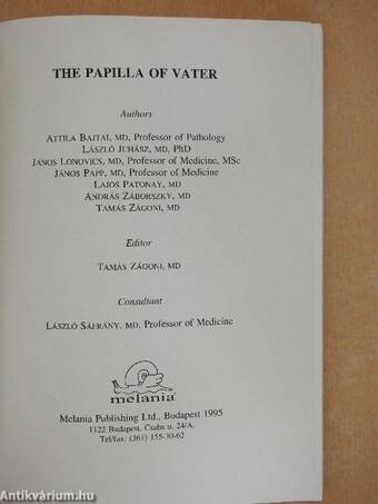 The Papilla of Vater