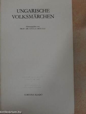 Ungarische Volksmärchen