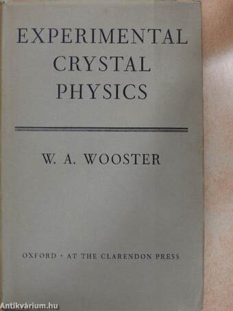 Experimental Crystal Physics