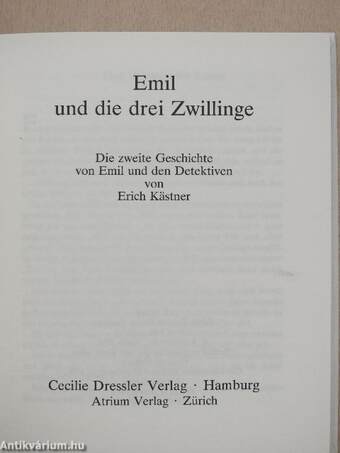 Emil und die drei Zwillinge