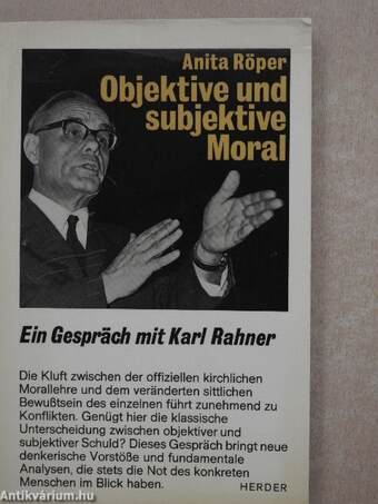 Objektive und Subjektive Moral