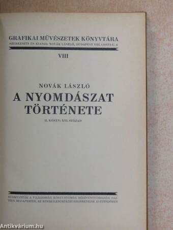 A nyomdászat története II.