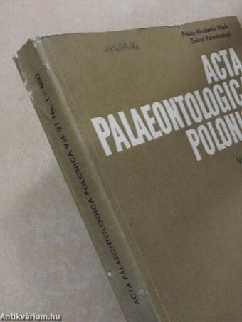 Acta Palaeontologica Polonica No. 1-4 1982