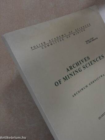 Archives of Mining Sciences 1992 Issue 2