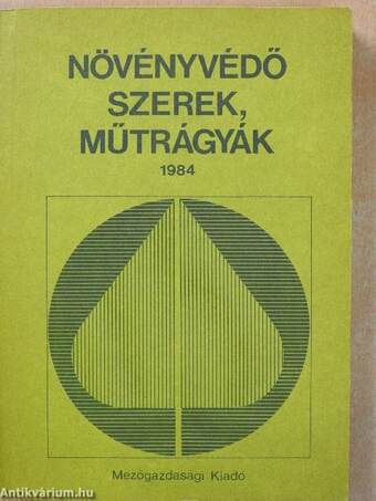 Növényvédő szerek, műtrágyák 1984