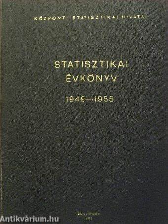 Statisztikai évkönyv 1949-1955
