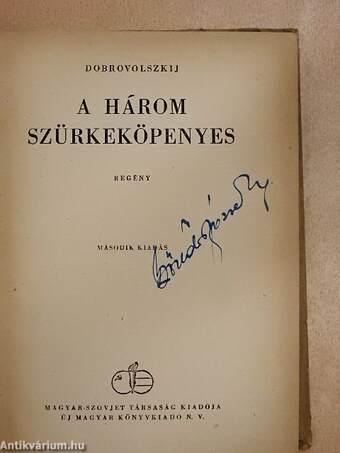 A három szürkeköpenyes