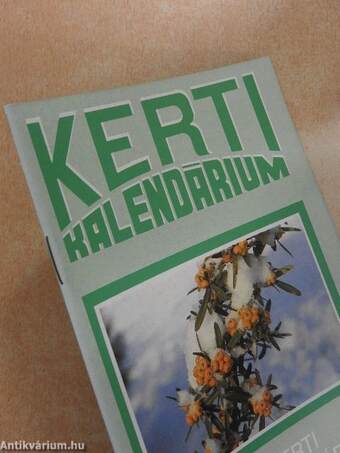 Kerti Kalendárium 1991. január