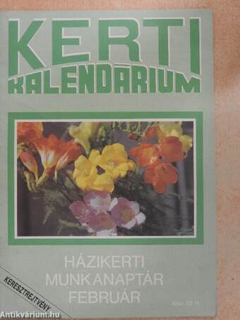 Kerti Kalendárium 1991. február