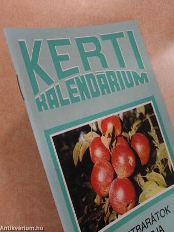 Kerti Kalendárium 1991. augusztus