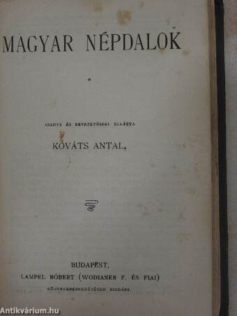 Rejtelmes történetek/A kényeskedők/Urak és parasztok/Vojtina ars poétikája/Tinódi Sebestyén válogatott históriás énekei/A nagyenyedi két fűzfa/Mara és egyéb történetek/Kisfaludy Károly vig elbeszélései/A dsungel könyve/Magyar népdalok