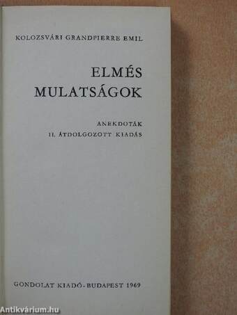 Elmés mulatságok