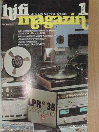 Hifi Magazin 1979-1980. (vegyes számok) (4 db)