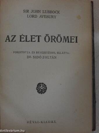 Az élet örömei