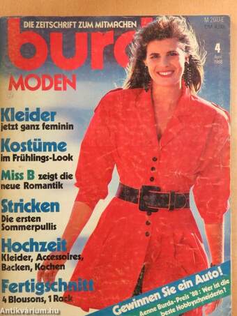 Burda Moden April 1988