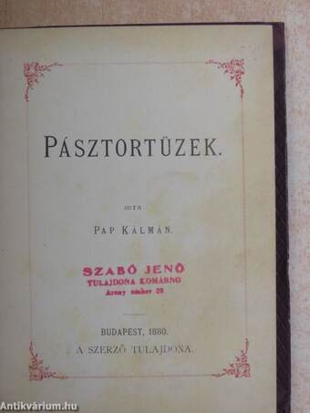 Pásztortüzek