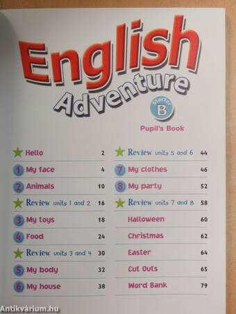 English Adventure - Starter B - Pupil's Book - DVD-vel