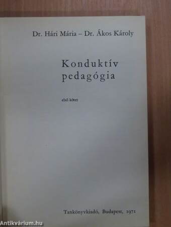 Konduktív pedagógia I.