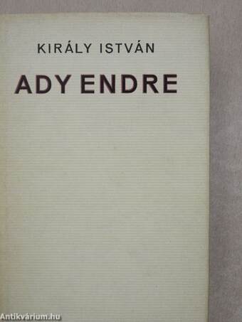 Ady Endre II. (töredék)