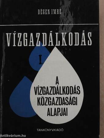 Vízgazdálkodás I.