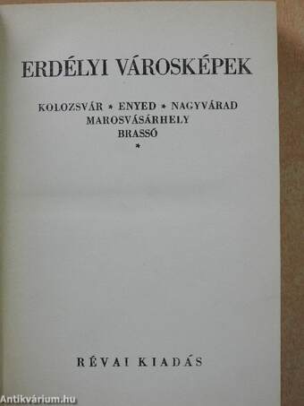 Erdélyi városképek