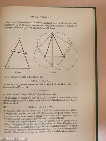 Matematikai versenytételek II.