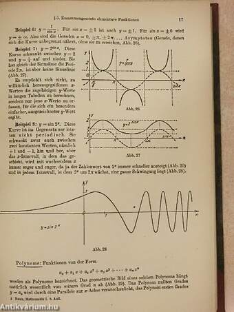 Die Mathematik des Naturforschers und Ingenieurs I-II