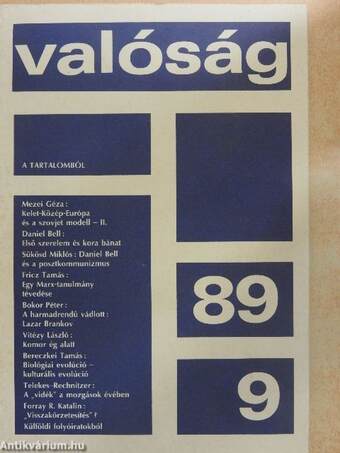 Valóság 1989. szeptember