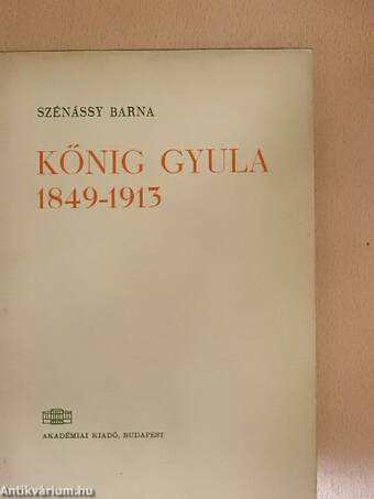 Kőnig Gyula