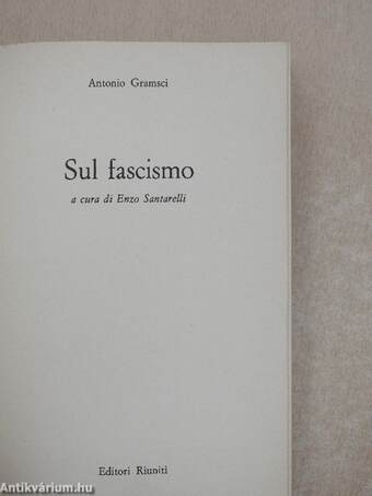 Sul fascismo